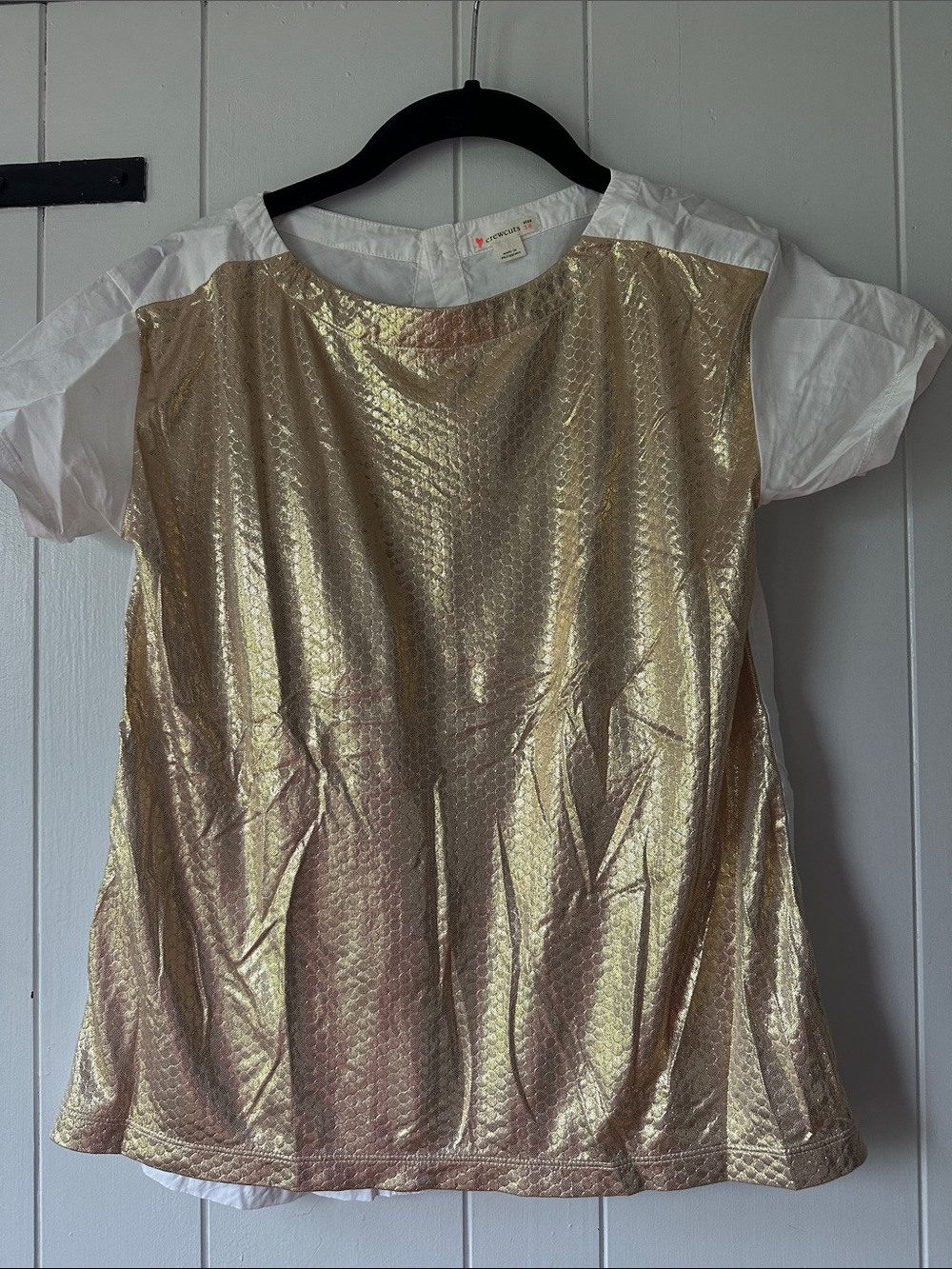 Crewcuts good metallic shirt
